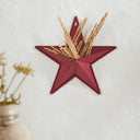 Metal Star Distressed w/ Pocket 12x12