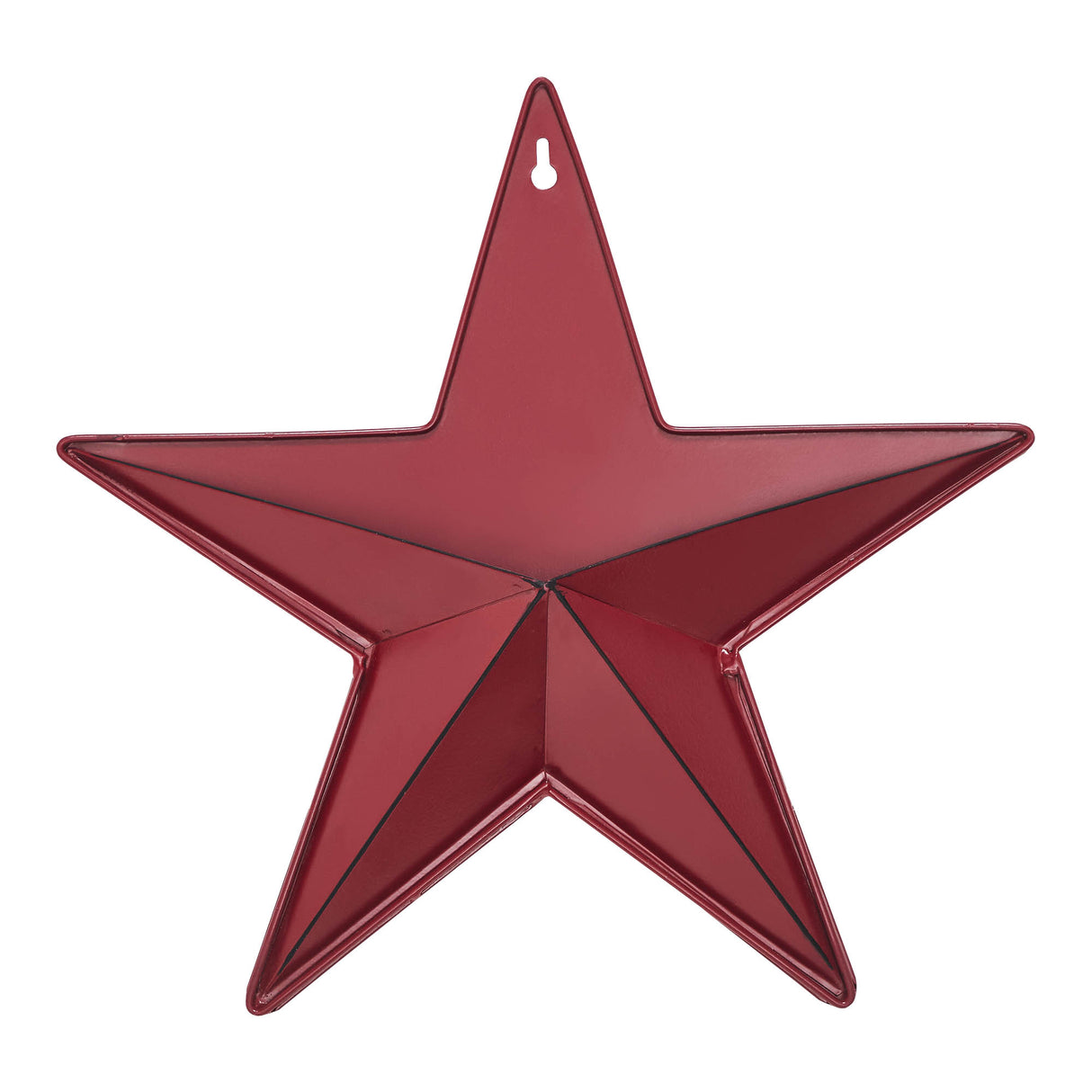 Metal Star Distressed w/ Pocket 12x12
