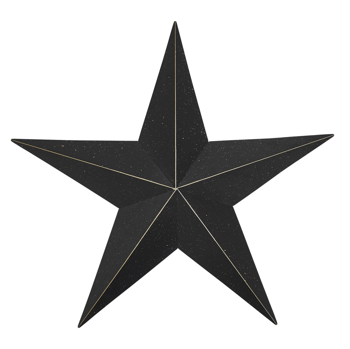 Metal Star Speckled Distressed
