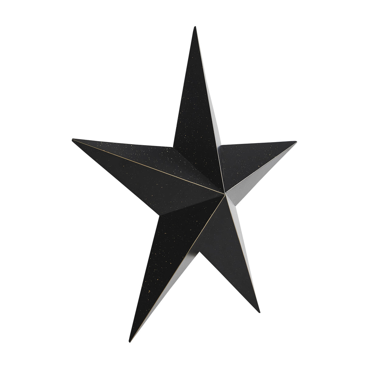 Metal Star Speckled Distressed