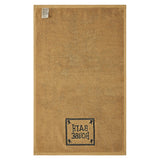 Bath House Prim Stars Tan Hand Towel Set of 2 16x26