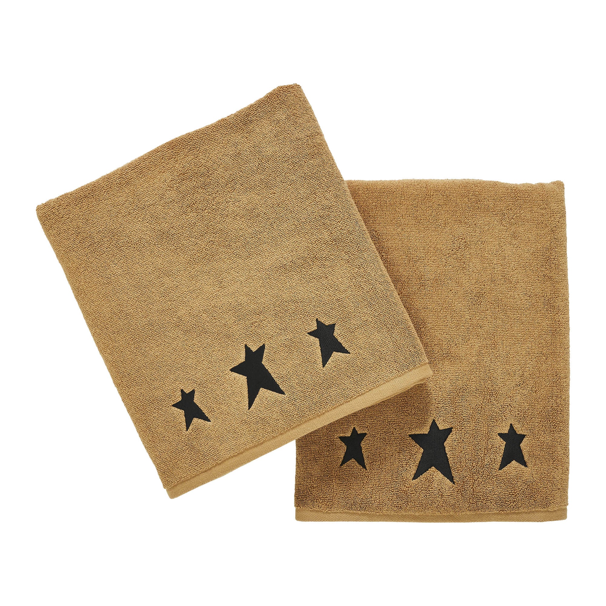 VHC Brands Prim Stars Bath Towel - Thumbnail 2