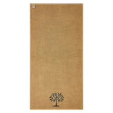 Black Willow Tree Tan Bath Towel Set of 2 27x54