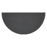 Neck Of Woods Coir Welcome Rug Half Circle 16.5x33