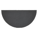 Patriotic Stars Welcome Coir Rug Half Circle 16.5x33