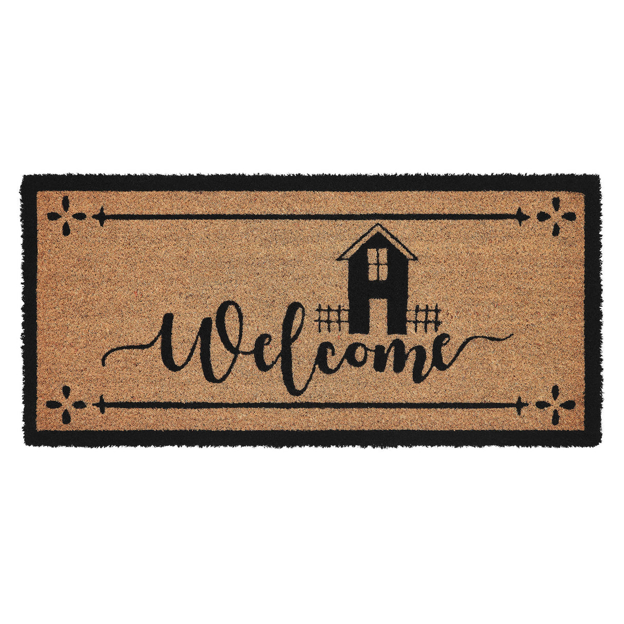 Sawyer Mill Black Plaid Swag Set of 2 36x36x16