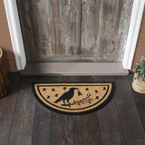 Ribbed White Wooden Bowl 12x12x5.75