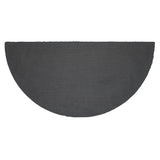 Ribbed White Wooden Bowl 12x12x5.75