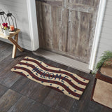 Sawyer Mill Black Panel with Attached Patchwork Valance Set of 2 84x40