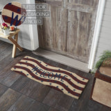 Sawyer Mill Black Panel with Attached Patchwork Valance Set of 2 84x40