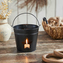 Metal Bucket w/ Star Cutout