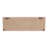 Welcome To Our Home w/ White Stars On Blue Stripes MDF Wall Sign 6x18