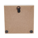 My Country Home Of The Brave American Flag On Map MDF Block Sign 6x6x1