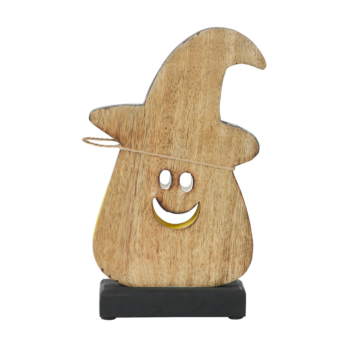 Trick or Treat Wooden Candy Corn 10x6.25x2