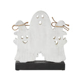 Halloween Haunting Wooden Ghouls 8.5x7.5x2