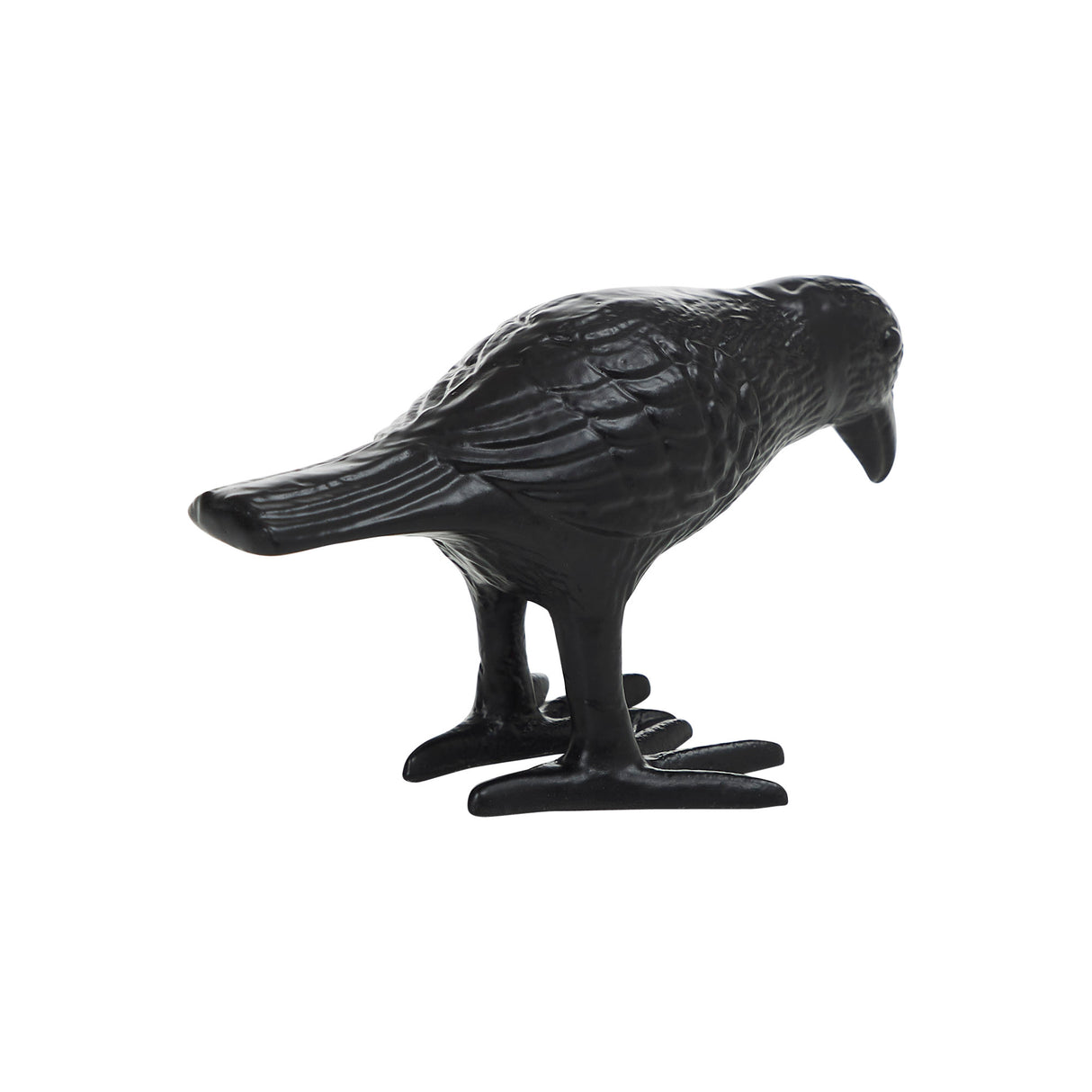 Black Metal Crow 3.5x6.25x3