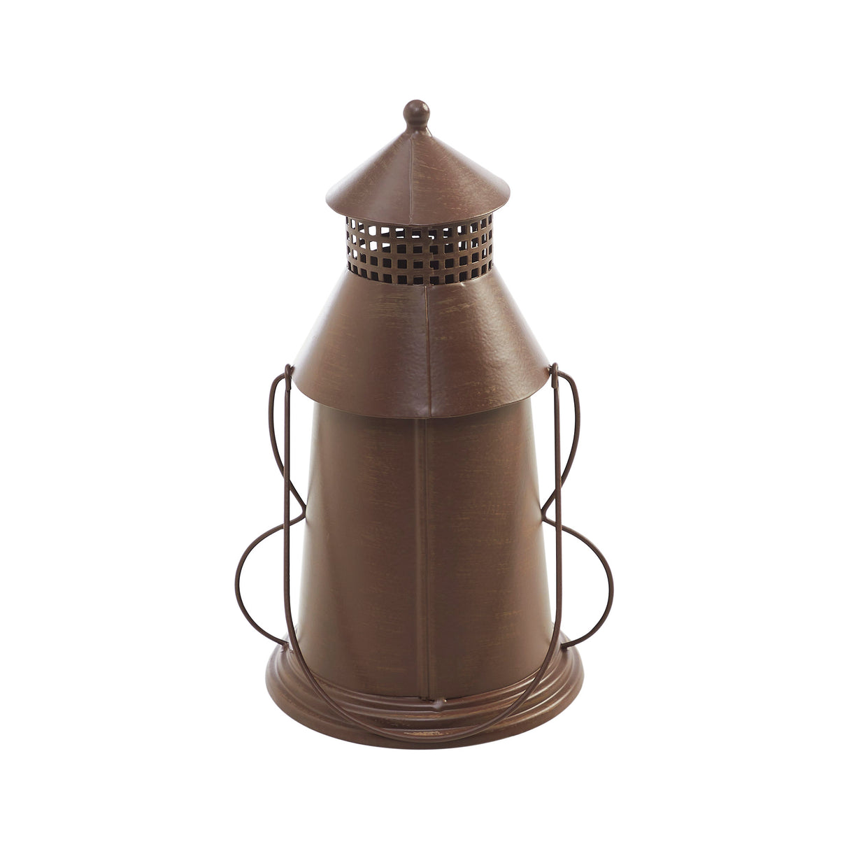 Halloween Lantern Tealight Holder Bronze 12x8x6