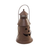Halloween Lantern Tealight Holder Bronze 12x8x6
