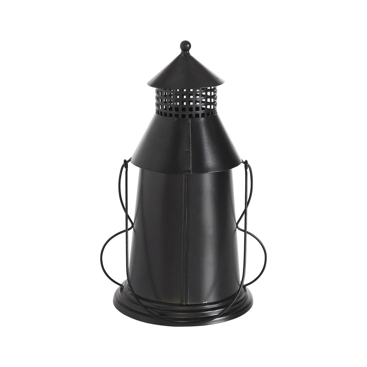Halloween Lantern Tealight Holder Black 12x8x6