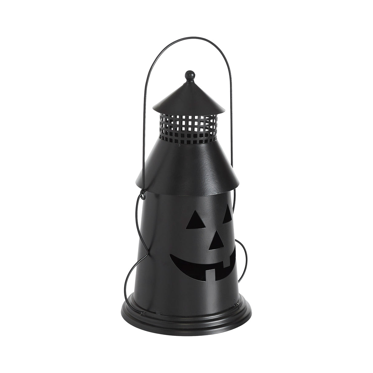 Halloween Lantern Tealight Holder Black 12x8x6