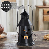 Halloween Lantern Tealight Holder Black 12x8x6