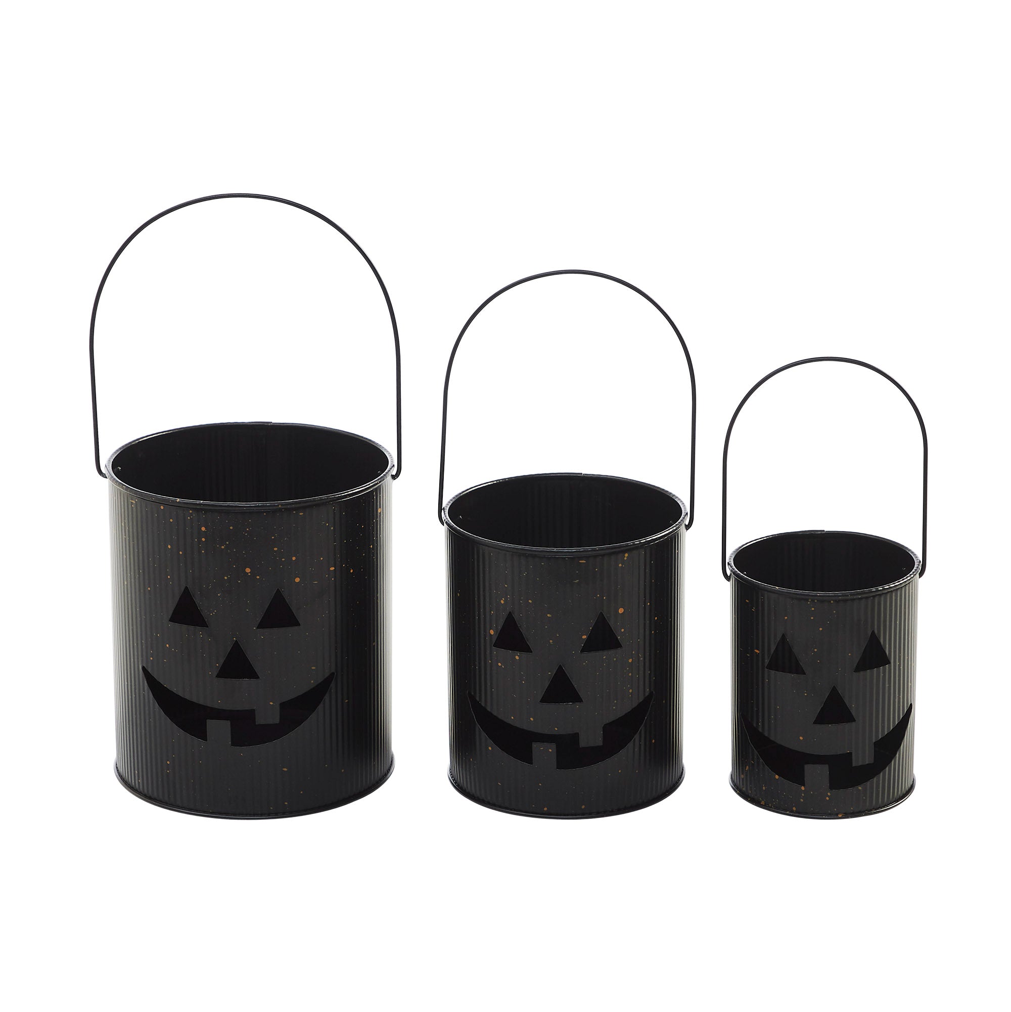 VHC Brands Jack-O-Lantern Bucket - Thumbnail 3