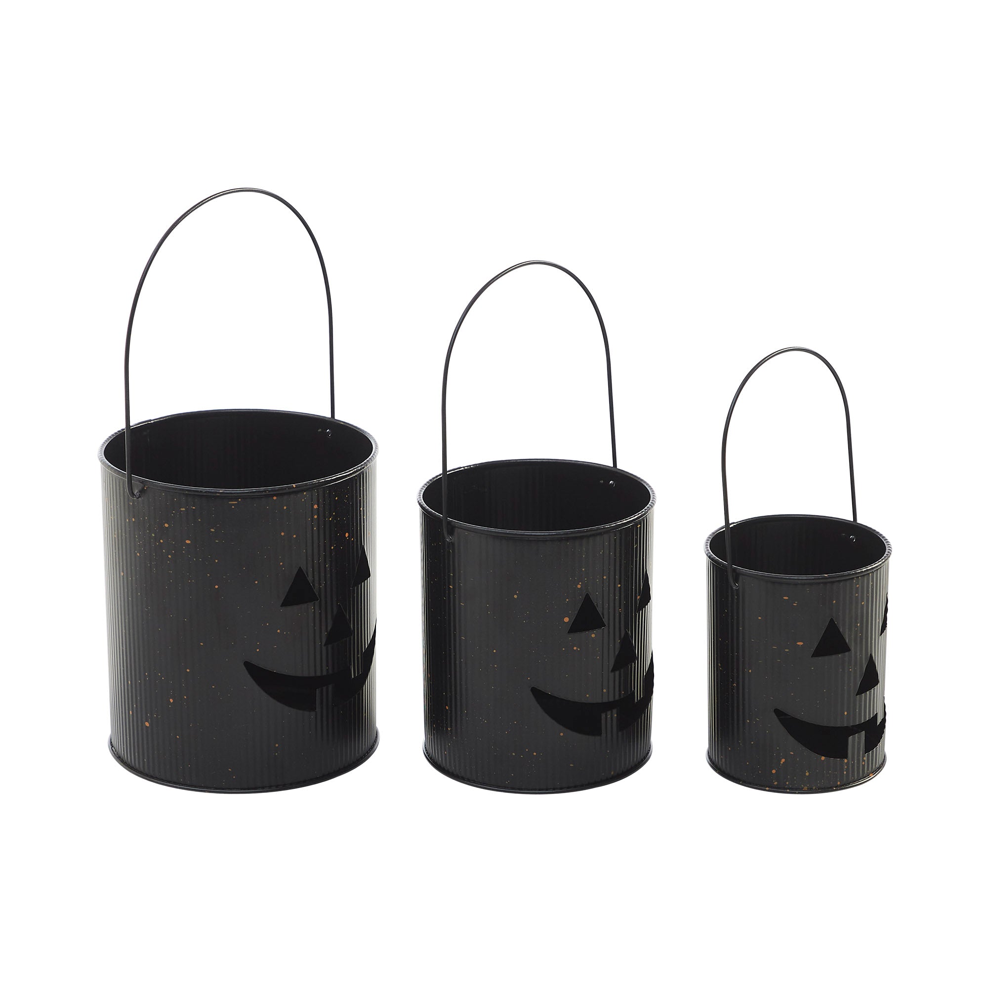 VHC Brands Jack-O-Lantern Bucket - Thumbnail 4
