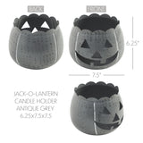 Jack-O-Lantern Candle Holder