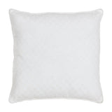 Golden Deer and Pine Embroidered Pillow 18x18