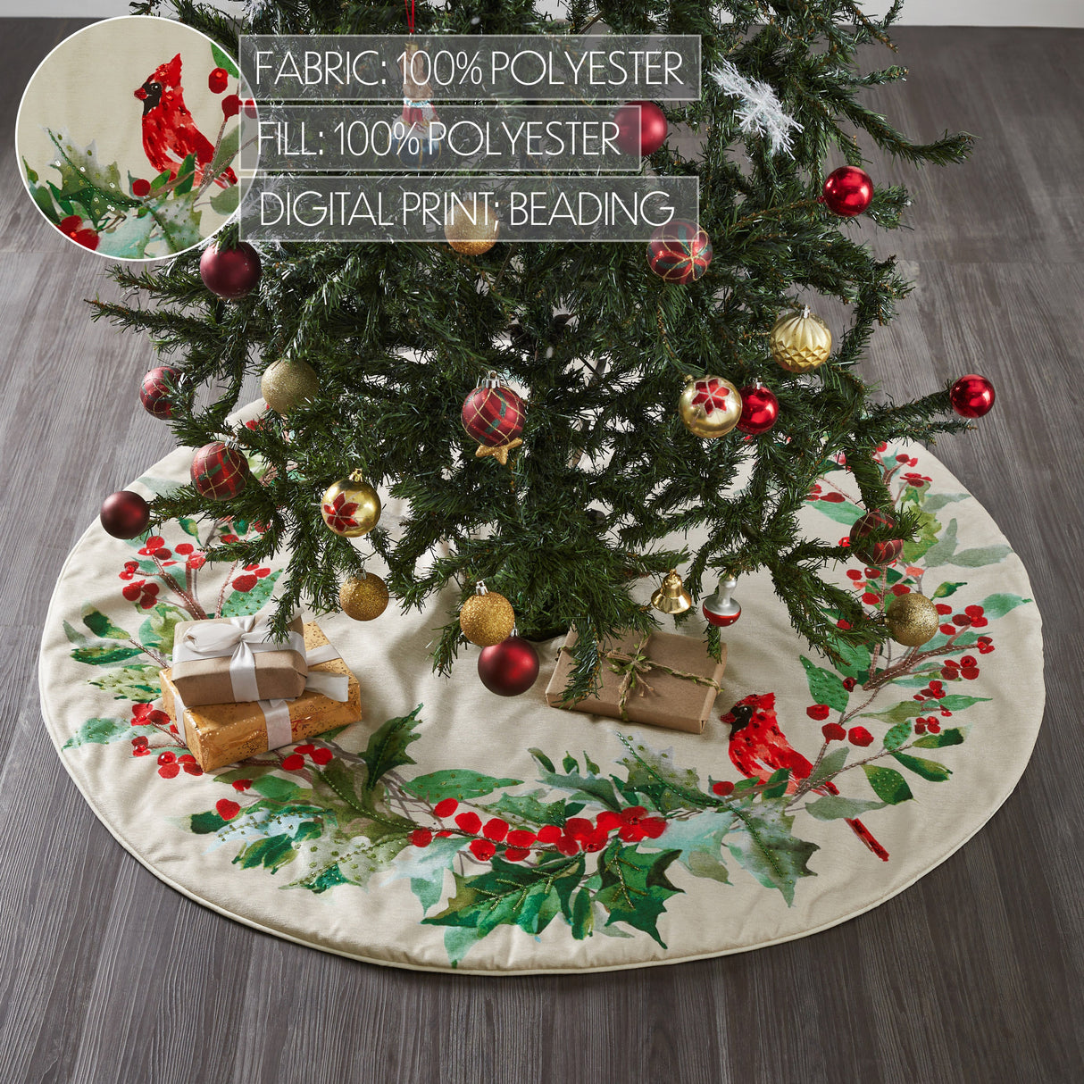 48 in Straight Edge Tree Skirt