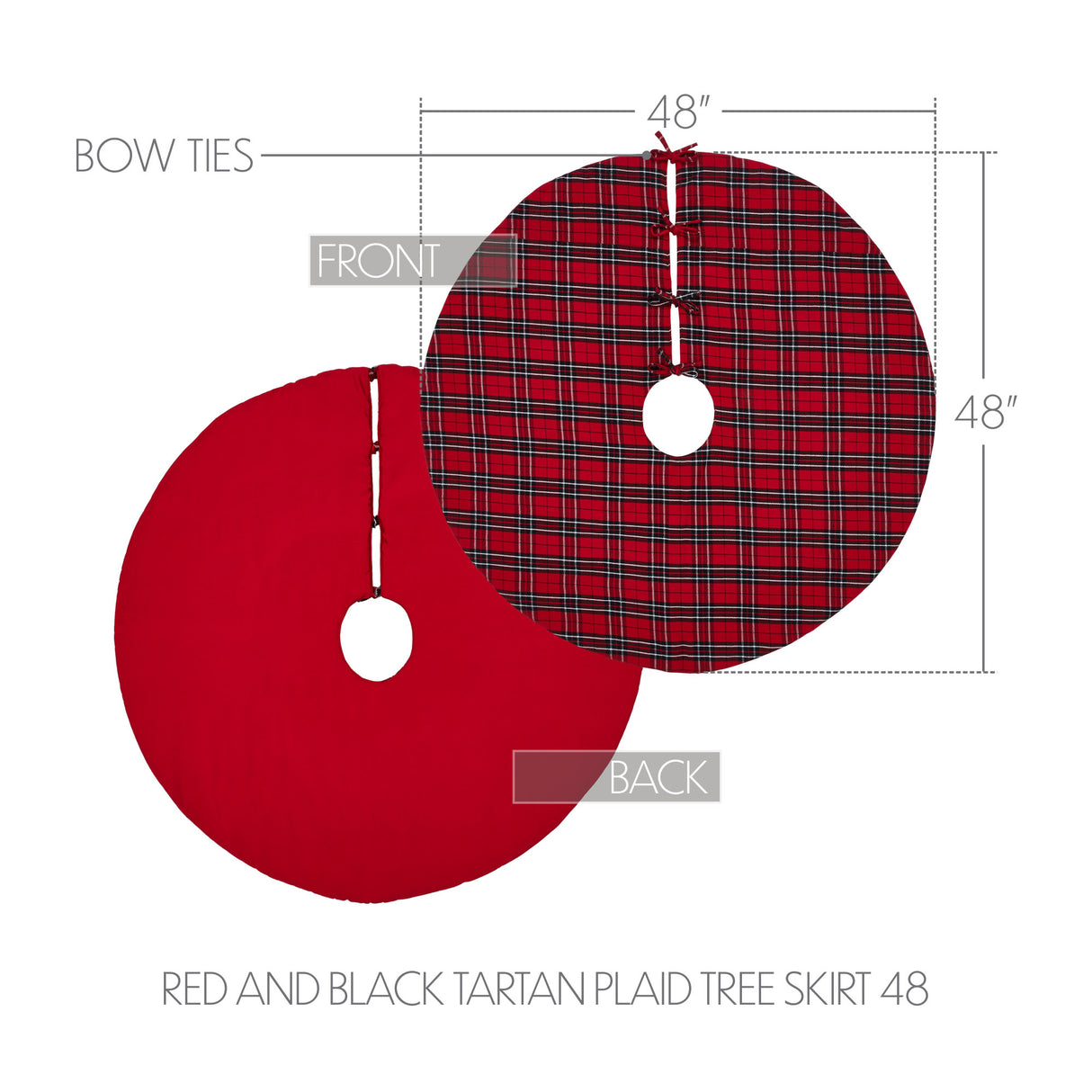 48 in Straight Edge Tree Skirt