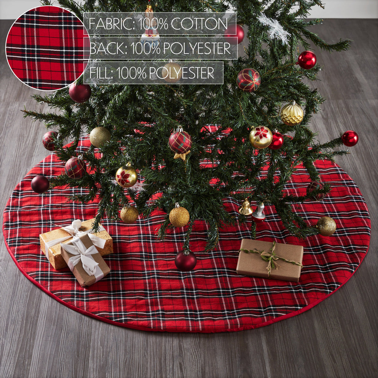 48 in Straight Edge Tree Skirt