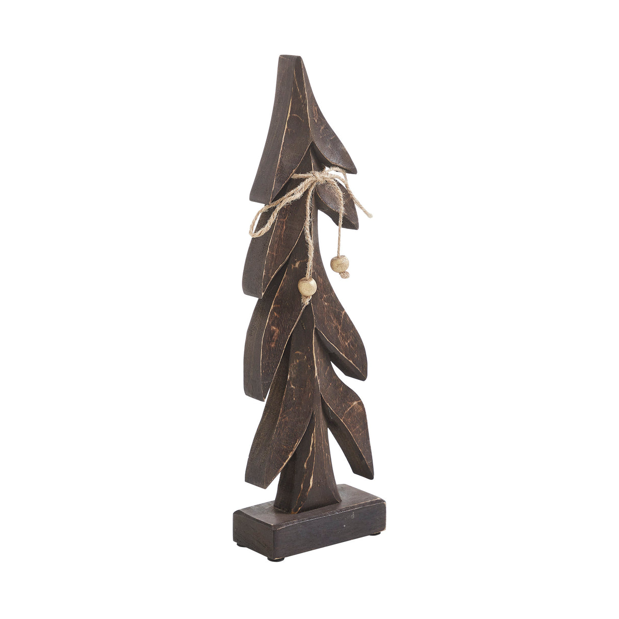 Festive Boughs Dark Wooden Tree