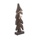 Festive Boughs Dark Wooden Tree