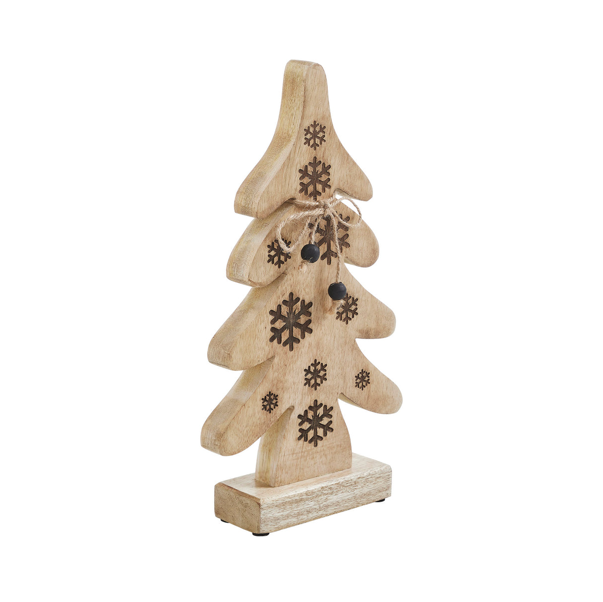 Natural Wooden Snowflake Tree