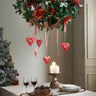 Metal Ornament Set of 6 - 4 inch