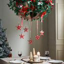 Metal Star Ornament Set of 6 - 6 inch