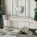 Metal Ornament Set of 6 - 4 inch