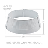 Ribbed Metal Tree Collar 7.5x24x24