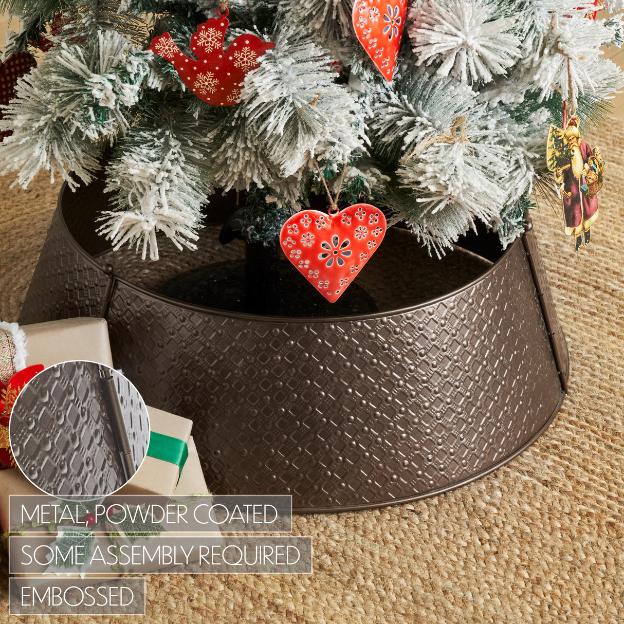 Lattice Metal Tree Collar