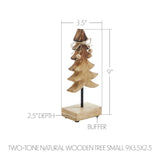 Two-Tone Natural Wooden Tree