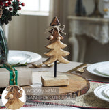 Two-Tone Natural Wooden Tree