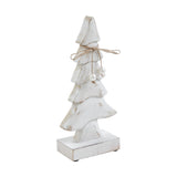 Pretty in Pearl Distressed White Wooden Tree Large