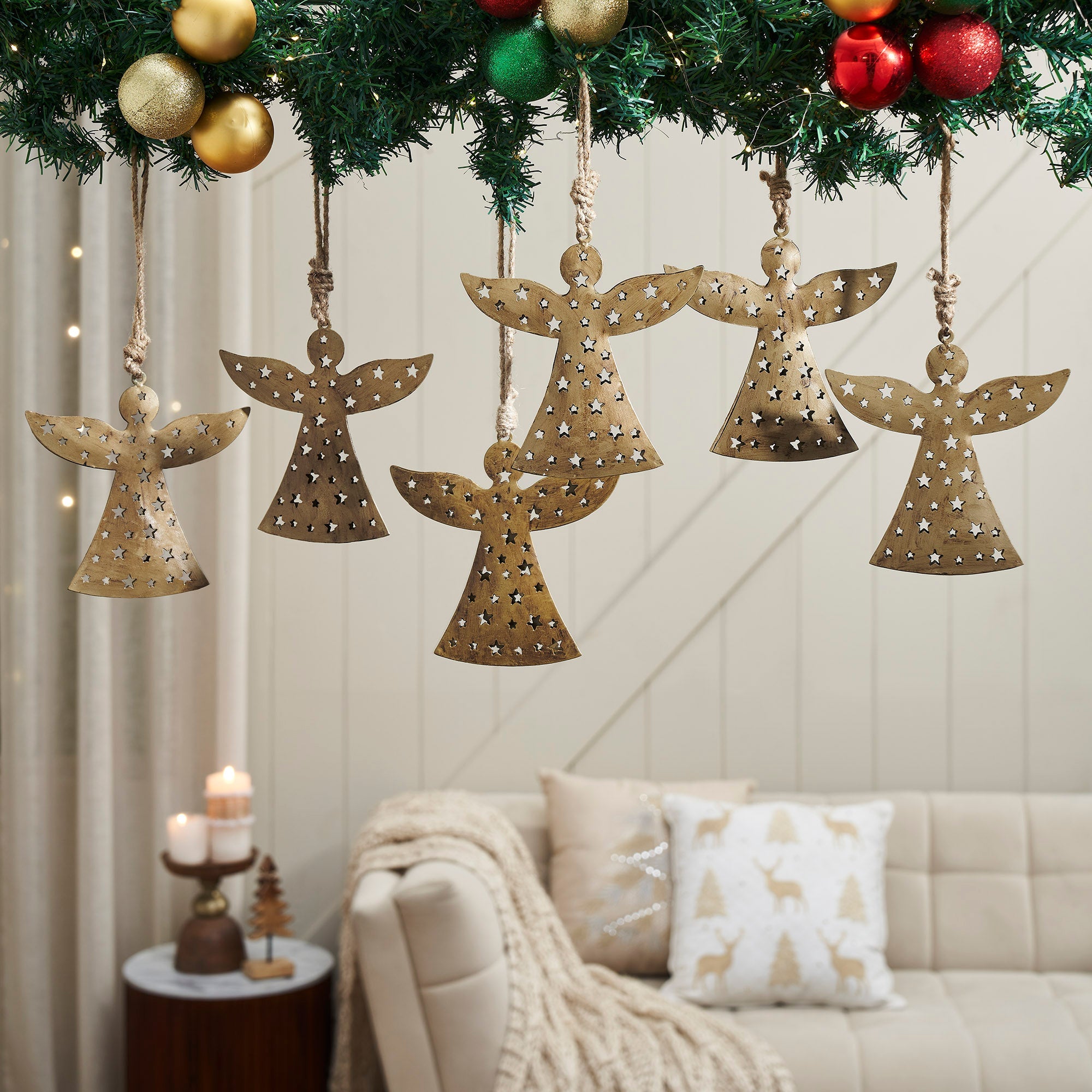 VHC Brands Angel and Dove Ornaments