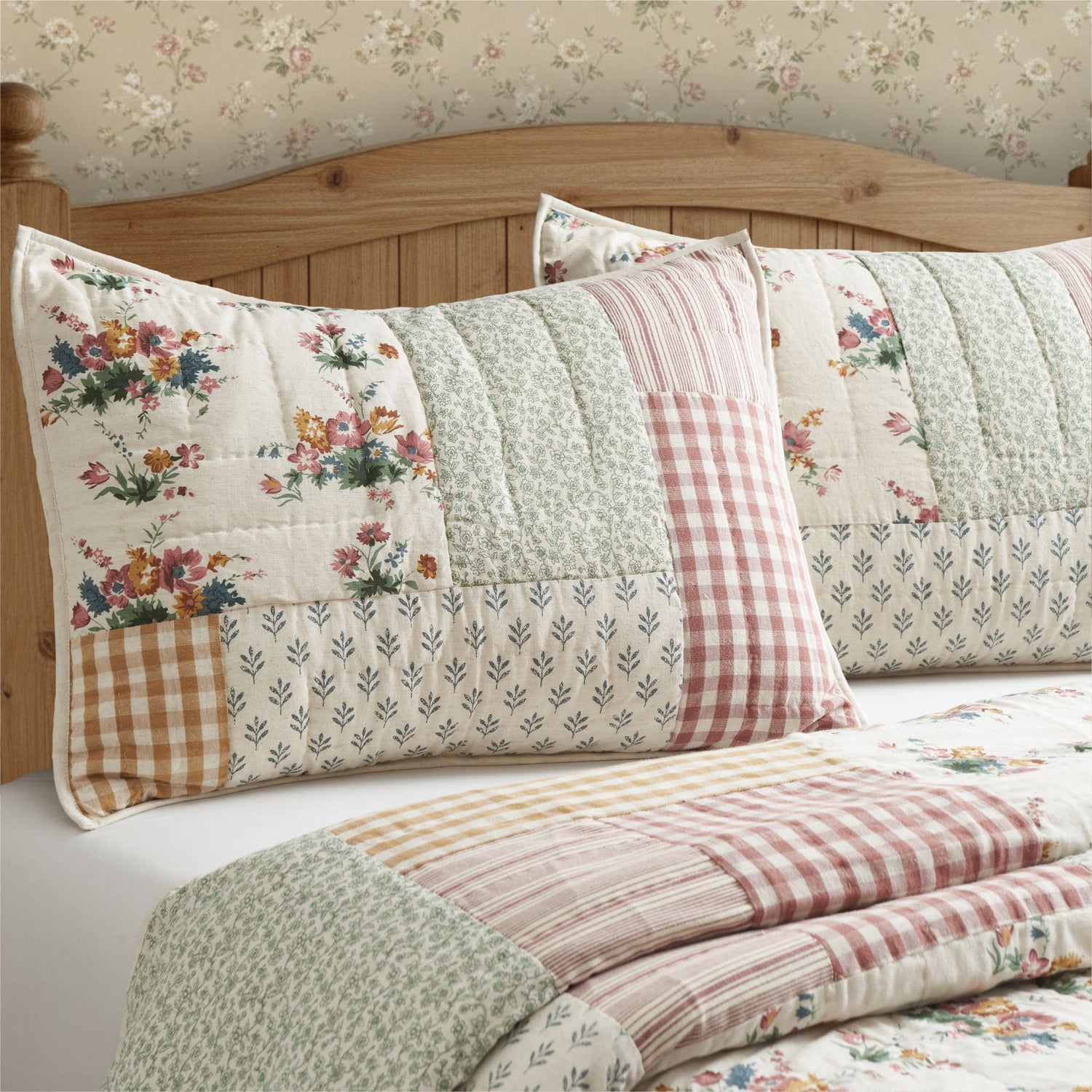 Rosehill Cottage Floral Sham