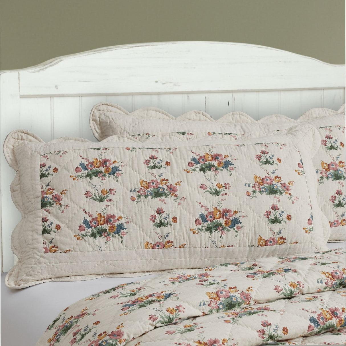 Rosehill Cottage Floral Sham