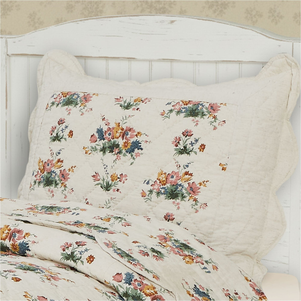 Rosehill Cottage Floral Sham