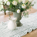 Rosehill Cottage Ruffled Cotton Table Runner
