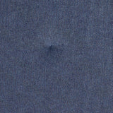 Vintage Indigo Blue Chambray Cotton Chair Pad - 15.5x17 Cushioned Seat Cushion - VHC Brands
