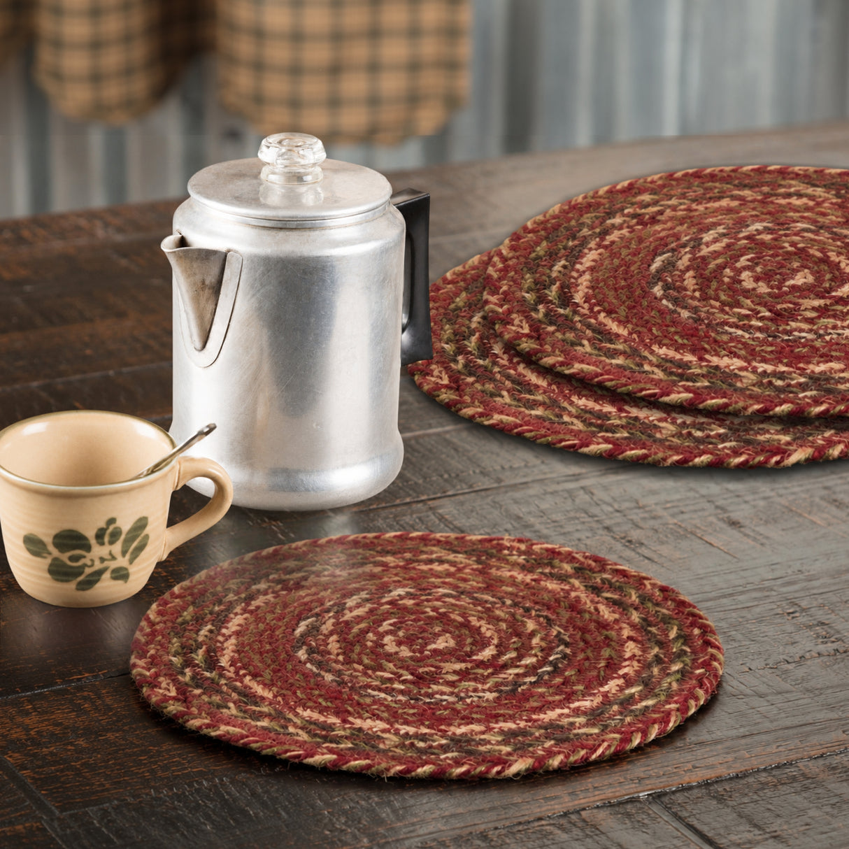 Cider Mill Jute Trivet 8, Set of 3